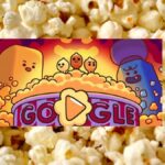 Popcorn Google Doodle